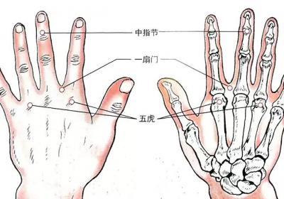 经外奇穴：小骨空穴