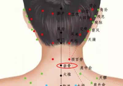 经外奇穴：崇骨穴
