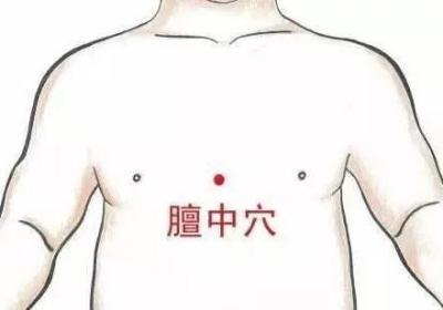 任脉经穴：膻中穴