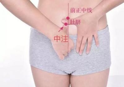 足少阴肾经经穴：中注穴