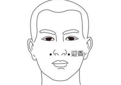 手阳明大肠经经穴：迎香穴