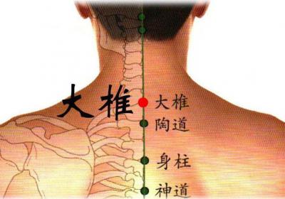搓按大椎穴，能激发阳气，通行全身!