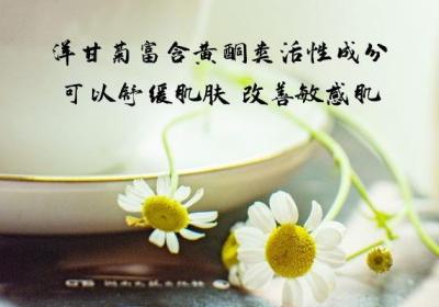 洋甘菊对皮肤的功效有哪些？
