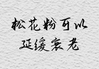 松花粉的功效和作用有哪些？这五种作用你肯定没料到
