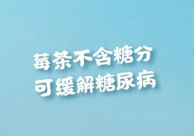 莓茶的功效与作用是什么？这6种功效很厉害