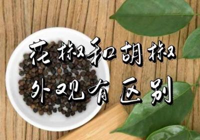 同作为常用调味品的胡椒和花椒的区别是什么呢？