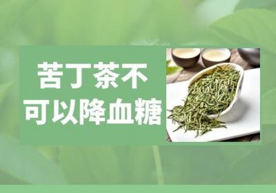 既然苦丁茶可以起到调节血脂的作用，那么苦丁茶可以降高血糖吗？