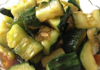 薏米拌黄瓜食疗法