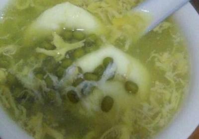 绿豆蛋花汤能治口腔溃疡