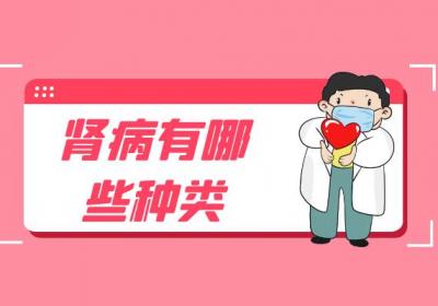 肾病有哪些种类？常见的有这几种