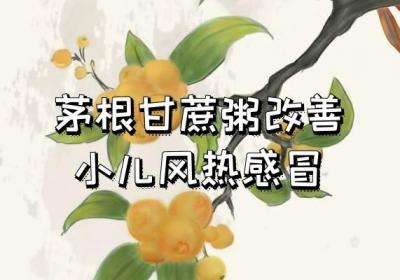 推荐五种小儿风热感冒的食疗方